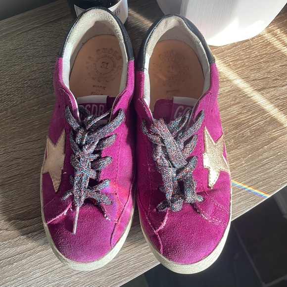 EUC Girl's Golden Goose shoes/sneakers size 31 - Picture 2 of 7